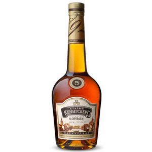 Коньяк Старый Кенигсберг 5 лет 0.5 л